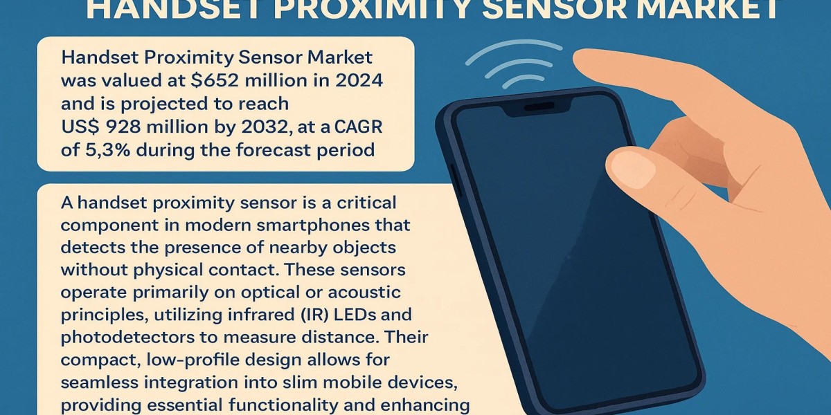 Handset Proximity Sensor Market - Key Players, Size, Trends, Growth Opportunities, Analysis and Forecast 