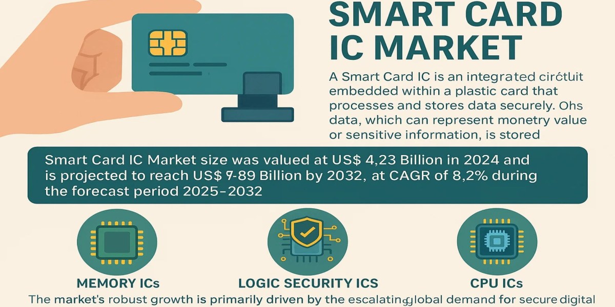 Smart Card IC Market : Size, Share, Trends, Growth, Strategies, Opportunities, Top Companies, Regional Analysis and Fore