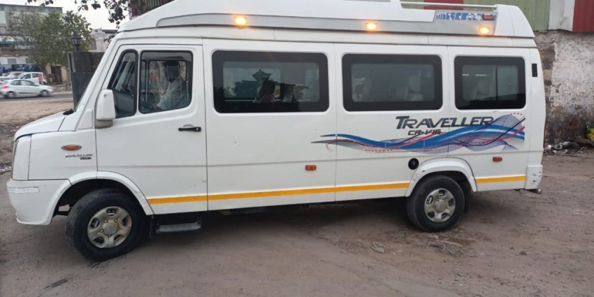 17 Seater Tempo Traveller for Airport Transfer | Group Travel Comfort