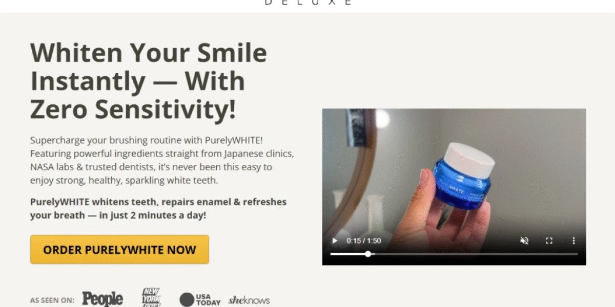 Whiten Your Smile with Purely White Deluxe – Guaranteed Results or Refund