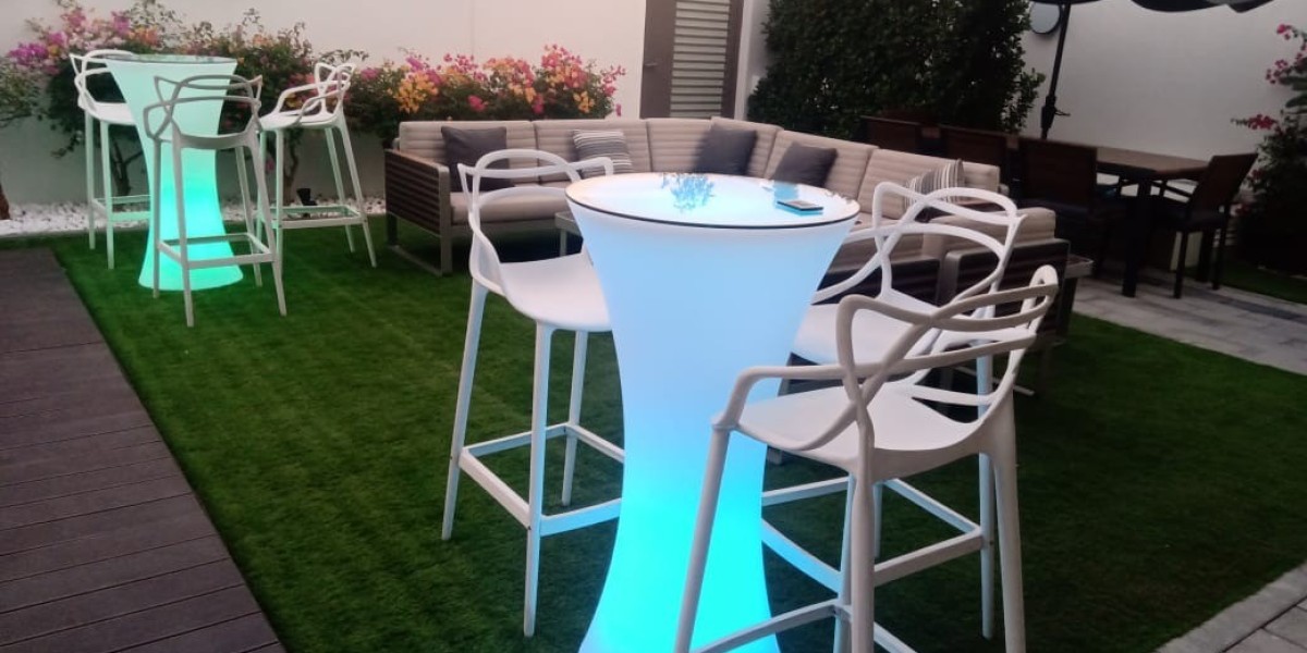 Affordable and Elegant Cocktail Table Rental Services in Dubai
