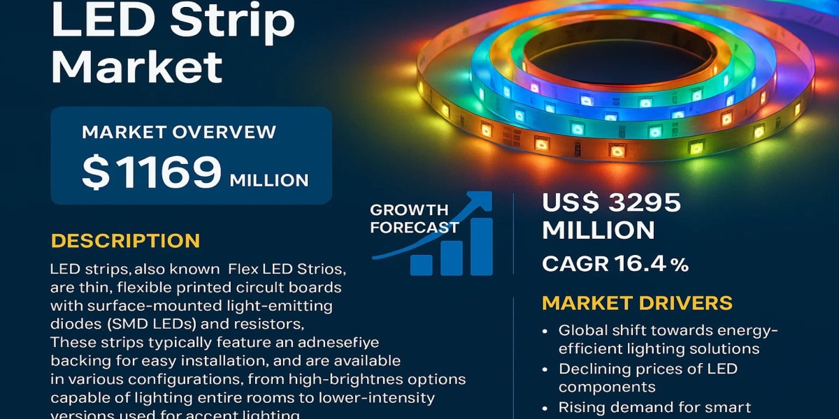 LED Strip Market : Exclusive Insights on Latest Trends, Drivers, Strategies 2025