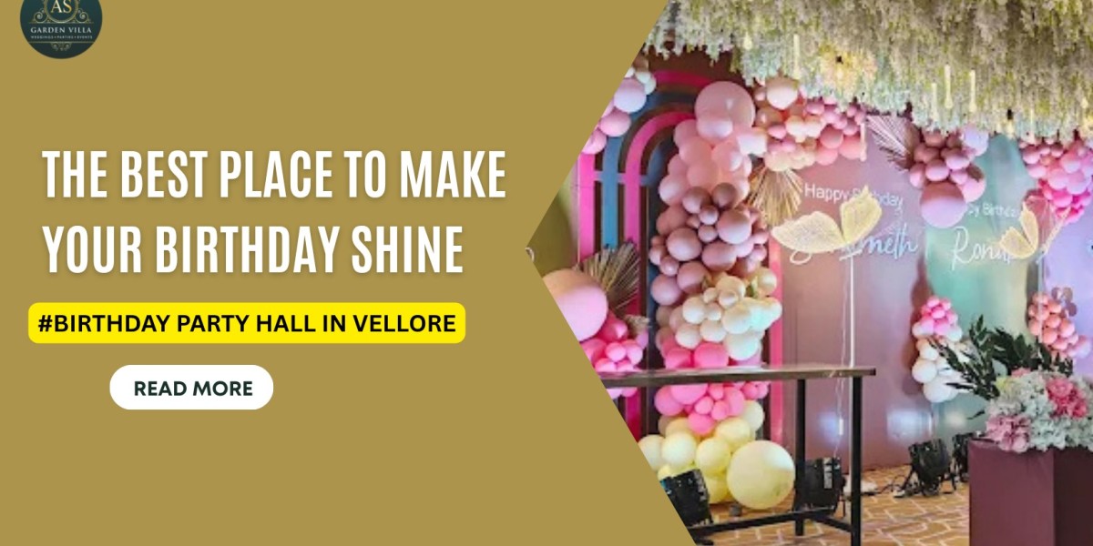 AS Garden Villa – The Perfect Birthday Party Hall in Vellore