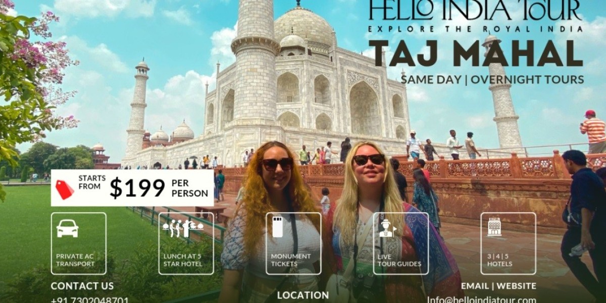 Experience the Timeless Beauty of the Taj Mahal with Hello India Tour