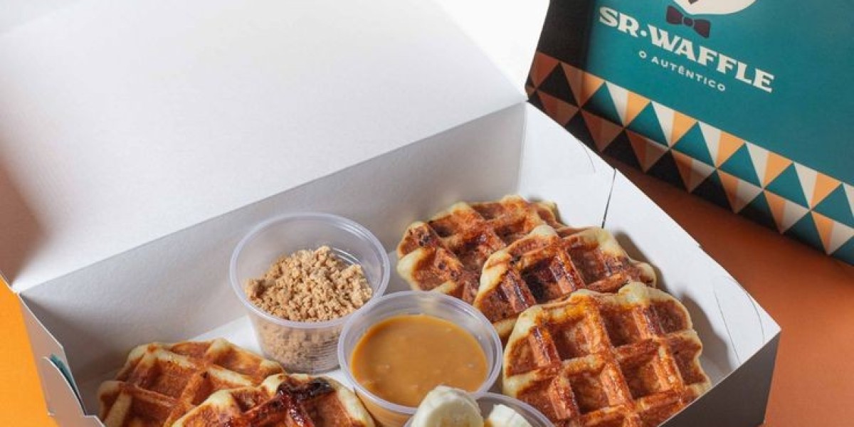 Custom Waffle Boxes Bulk for Cafes and Bakeries