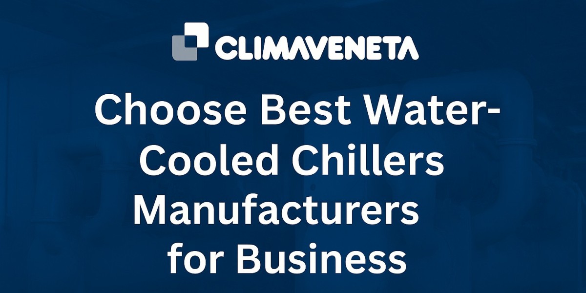 Choose Best Water-Cooled Chillers Manufacturers for Business