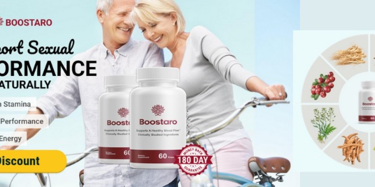 Boostaro Male Enhancement Supplement – Natural Support for Energy, Vitality & Performance