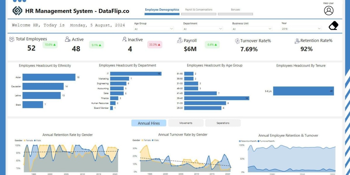 Enhance Business Insights with Power BI Templates from DataFlip