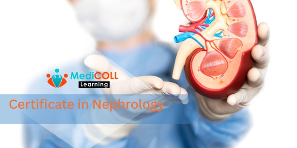 Where can I study nephrology online with certification?