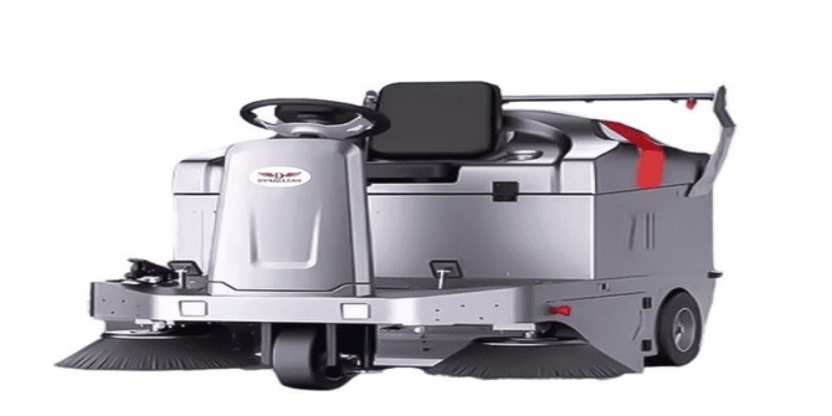 Ride on Sweeper Machine Mastery by Dynaclean Industries Ensures Perfection