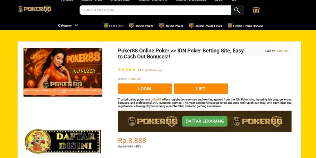 Poker88: The Ultimate Platform for Online Poker Enthusiasts
