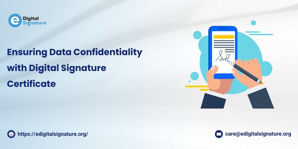 Ensuring Data Confidentiality with Digital Signature Certificate
