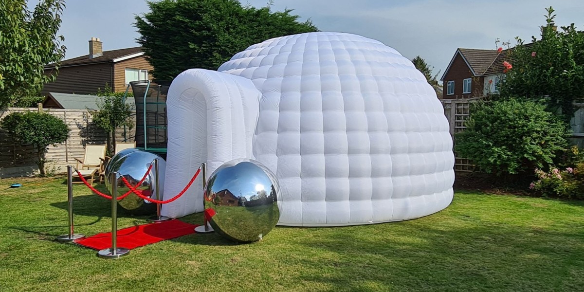 Creating Unique Spaces with a Clear Inflatable Igloo