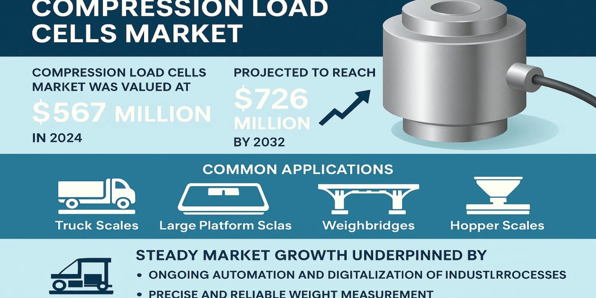 Compression Load Cells Market - Key Players, Size, Trends, Growth Opportunities, Analysis and Forecast 