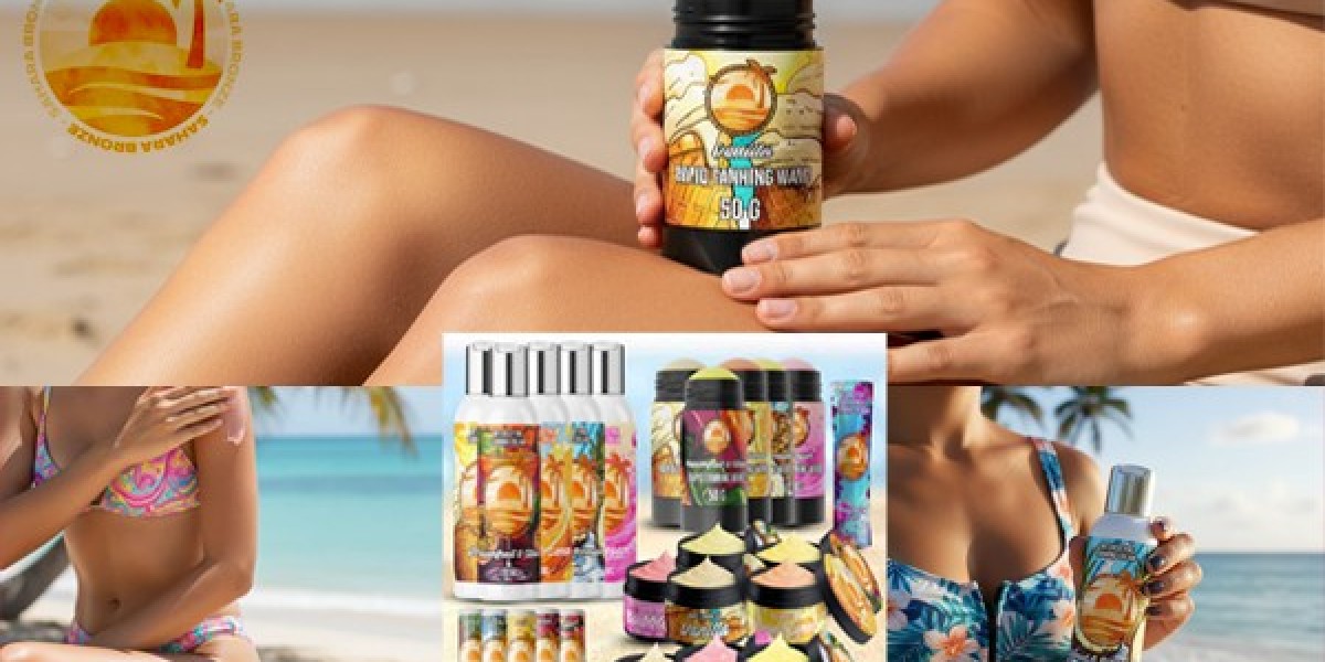 Experience radiant confidence with Sahara Bronze tanning collection
