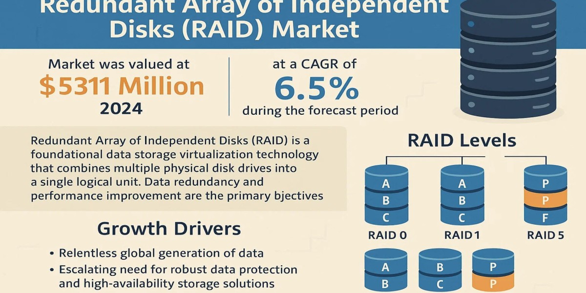 Redundant Array of Independent Disks (RAID) Market - Detailed Analysis Of Current Industry Demand with Forecasts Growth 