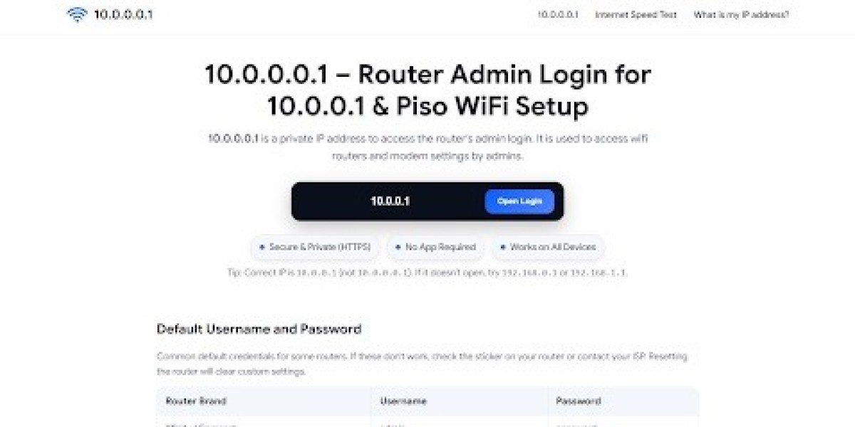 10.0.0.0.1 – 10.0.0.1 Admin Login for Piso WiFi, Xfinity, and Comcast Routers | 10-0-0-0-1.ph
