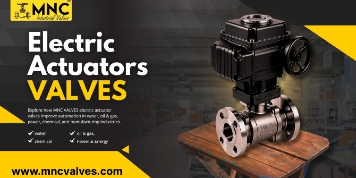 Industrial Butterfly Valve with Electric Actuator Manufacturer in Ahmedabad, India – MNC VALVES