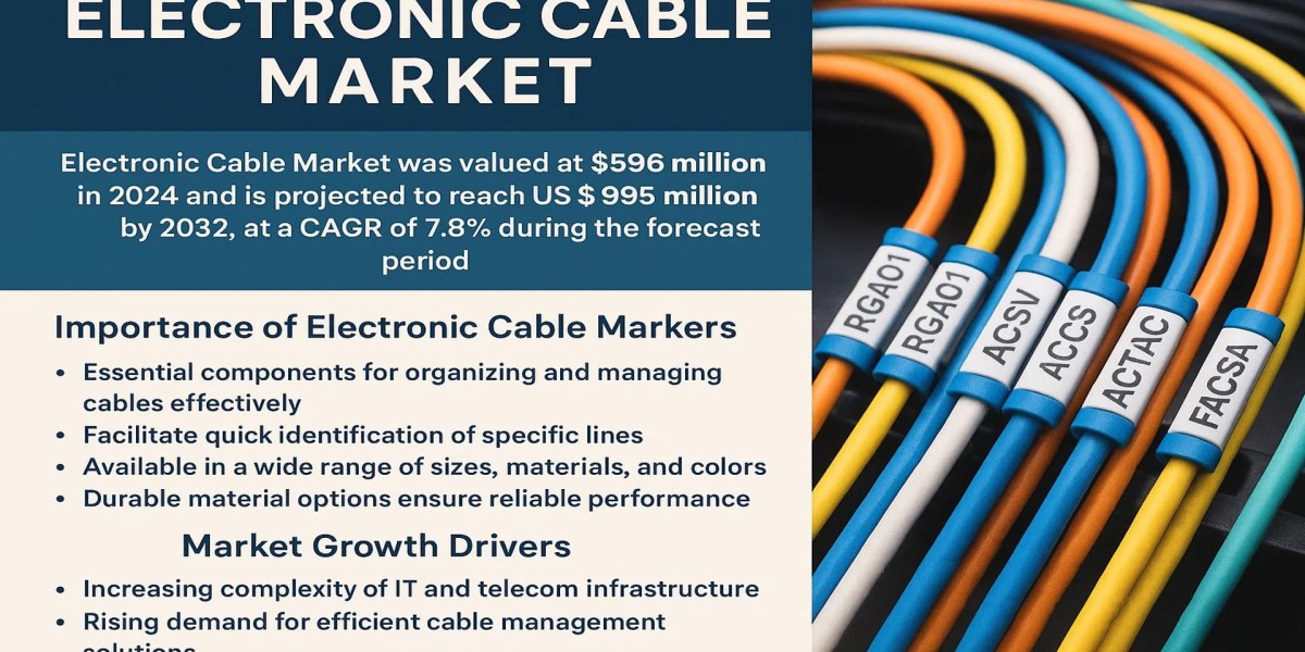 Electronic Cable Market - Detailed Analysis Of Current Industry Demand with Forecasts Growth 