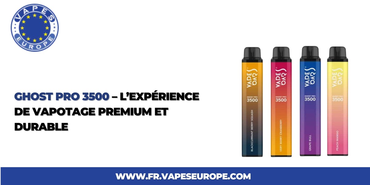 Ghost Pro 3500 – L’expérience de vapotage premium et durable