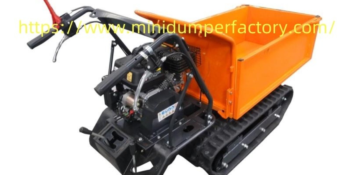KONSTANT Mini Dumper Provides Efficient Material Handling Solutions Safely