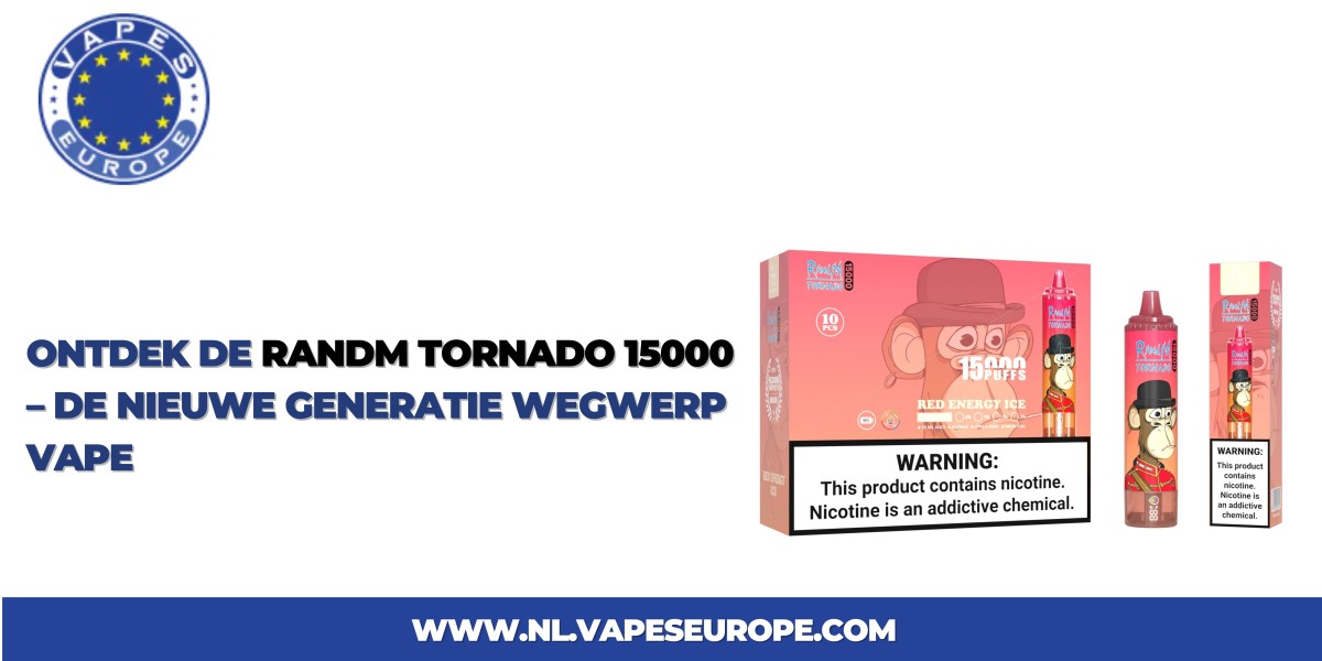 Ontdek de RandM Tornado 15000 – De Nieuwe Generatie Wegwerp Vape