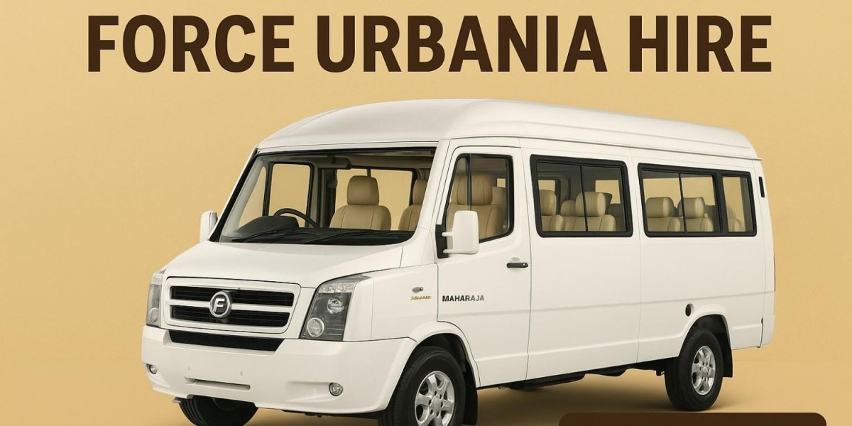 9 Seater Premium Maharaja Force Urbania Hire – Luxury Van on Rent for Group Travel