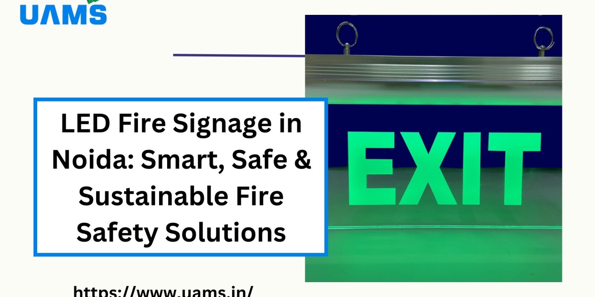 LED Fire Signage in Noida: Smart, Safe & Sustainable Fire Safety Solutions