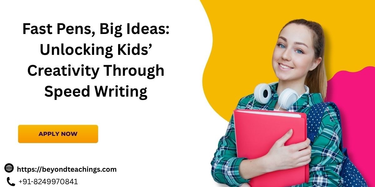 Fast Pens, Big Ideas: Unlocking Kids’ Creativity Through Speed Writing