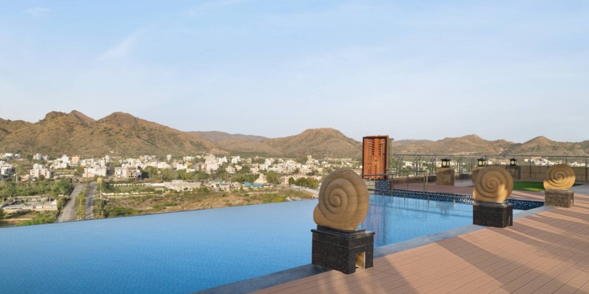 Soak in Luxury While the City Shines Below