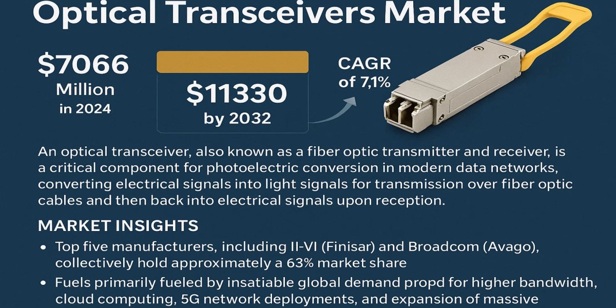 Optical Transceivers Market 2025 - Detailed Analysis Of Current Industry Demand with Forecasts Growth