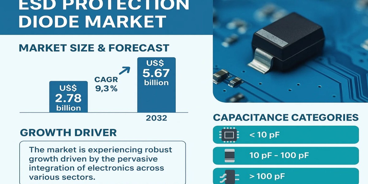 ESD Protection Diode Market : Size, Trends, Opportunities, Demand, Growth Analysis and Forecast 