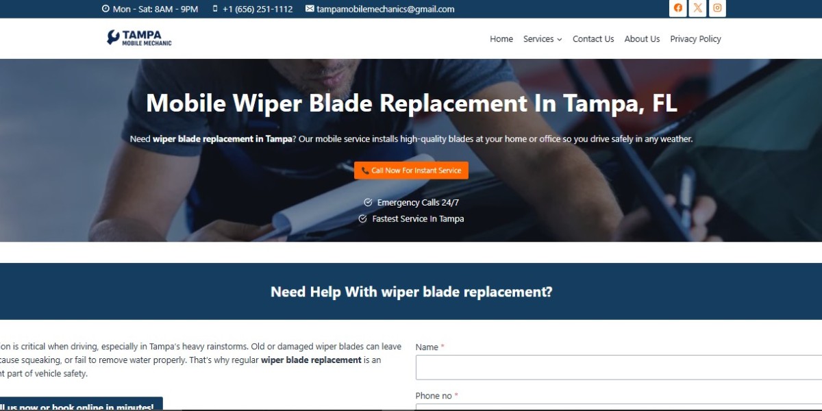 windshield wiper service tampa
