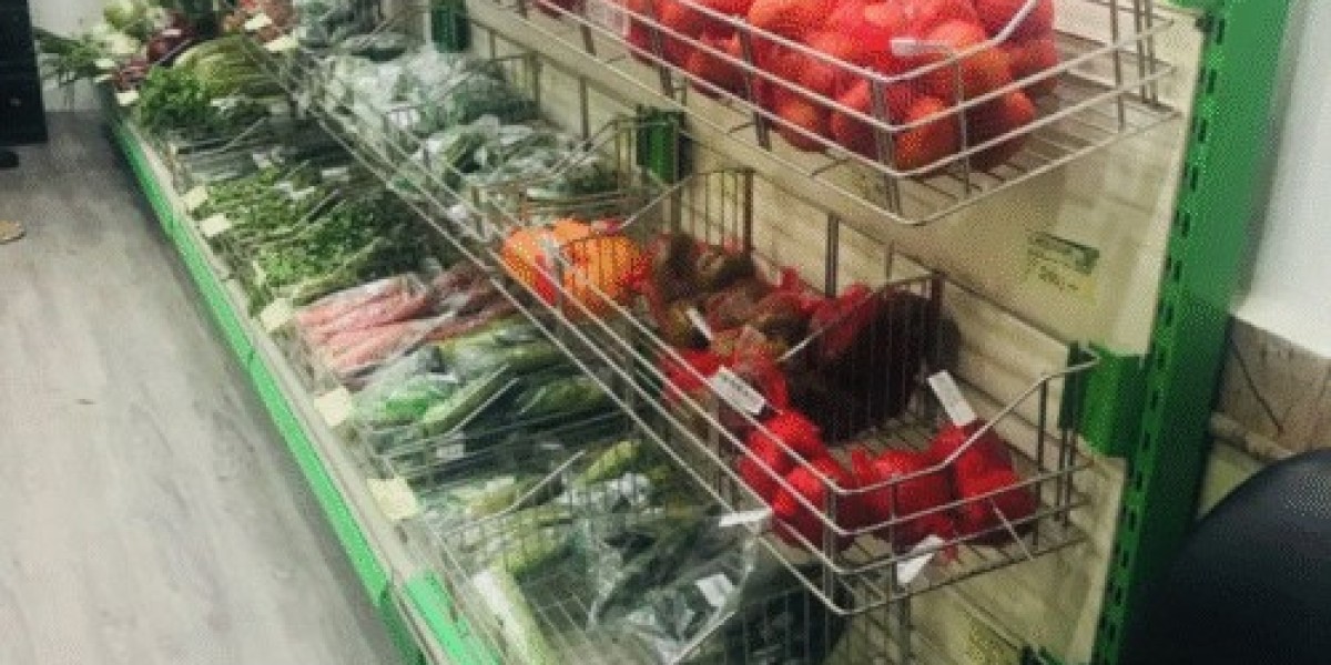 Enhance Shopping with Durable Grocery Store Display Rack