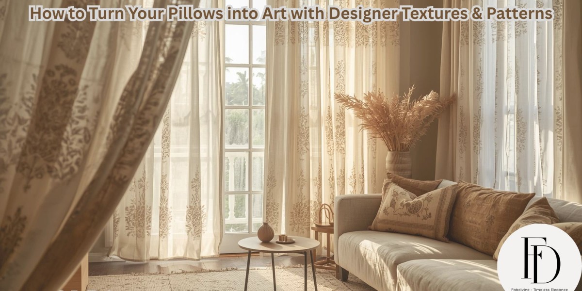 How to Turn Your Pillows into Art with Designer Textures & Patterns