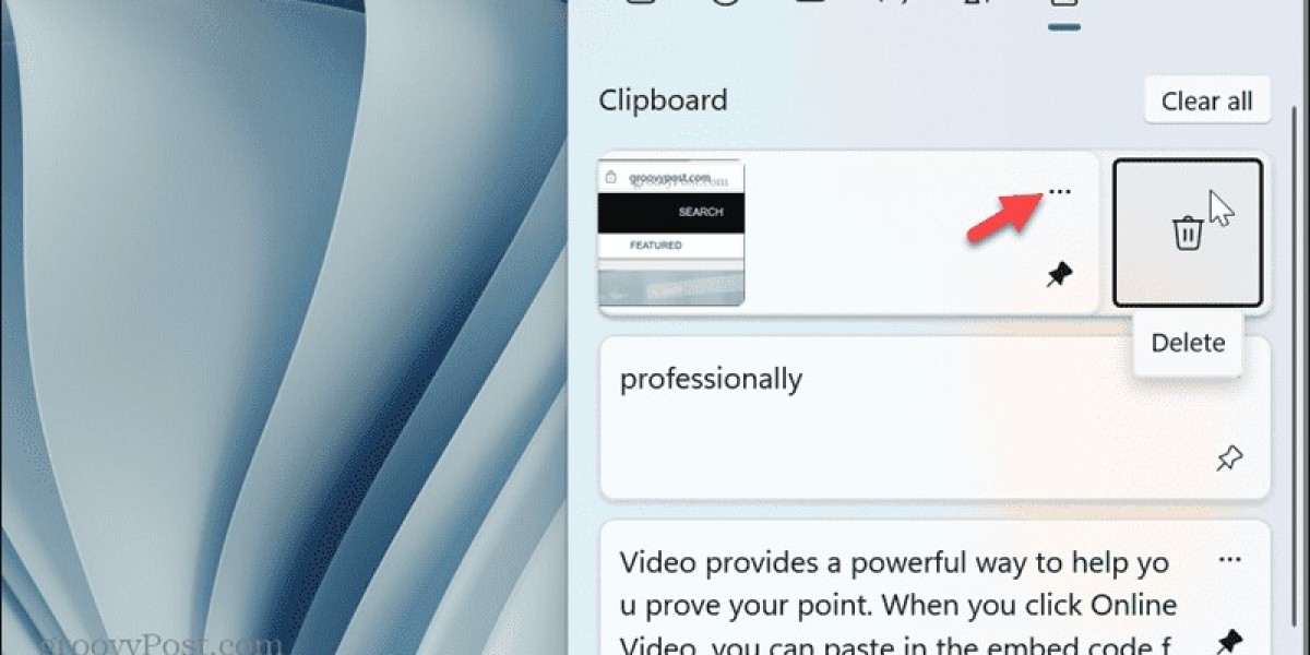 Delete Clipboard History and Restart Clipboard on Windows