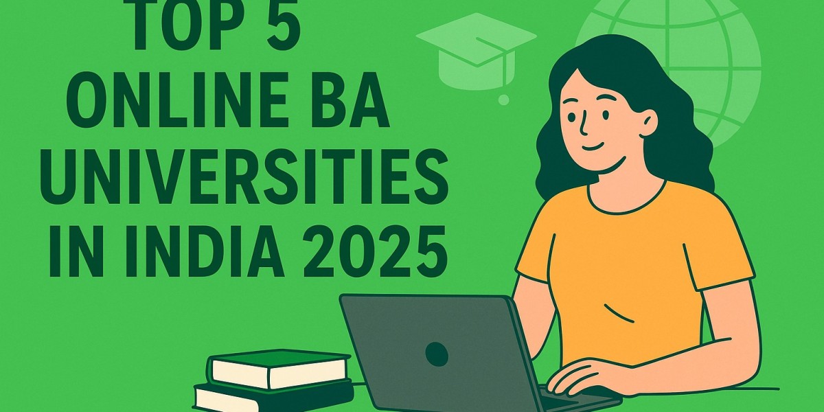Top 5 Online BA Universities in India 2025