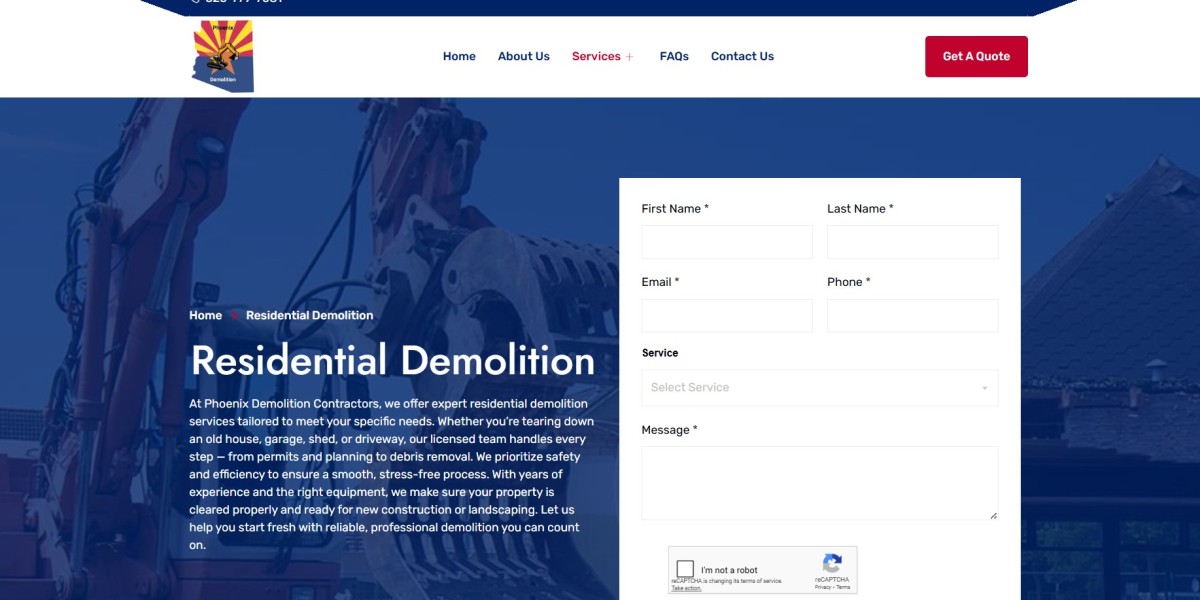 Residential Demolition: A Complete Guide to Safe and Efficient Home Demolition Services