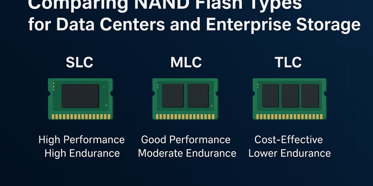 Comparing NAND Flash Types for Data Centers and Enterprise Storage