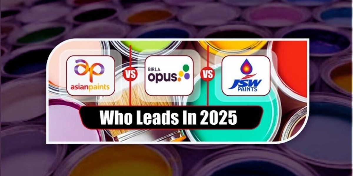 Asian Paints vs Birla Opus vs JSW Paints: Who Leads in 2025