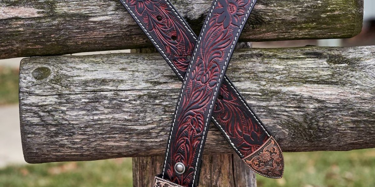 Stylish Hand Tooled Belts Built for Comfort and Durability