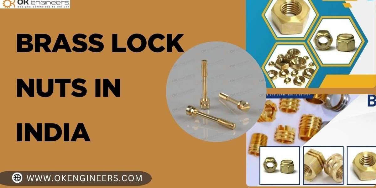 Brass Lock Nuts in India | High-Quality Brass Fasteners by OK Engineers