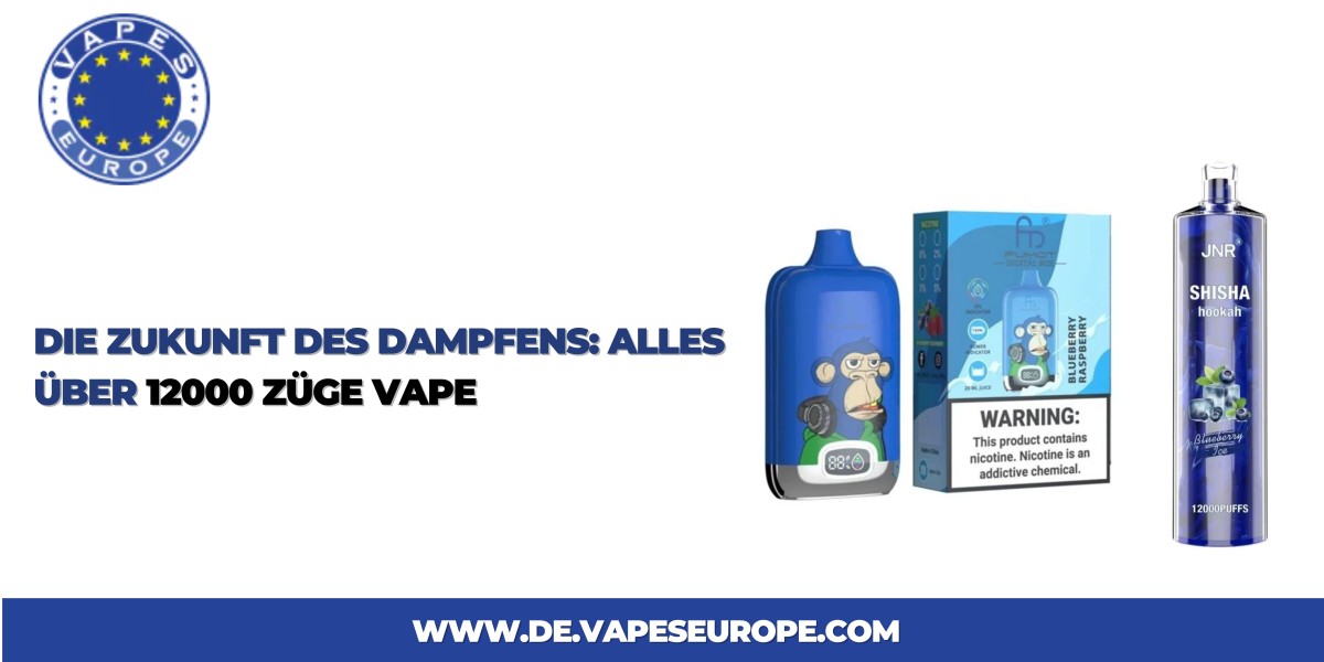 Die Zukunft des Dampfens: Alles über 12000 Züge Vape