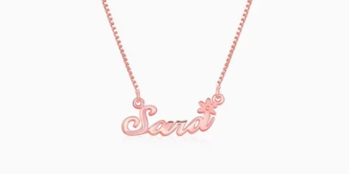 Own a Stunning Customized Gold Name Necklace in India and Shine with Elegance