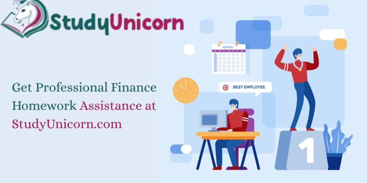 Get Professional Finance Homework Assistance at StudyUnicorn.com