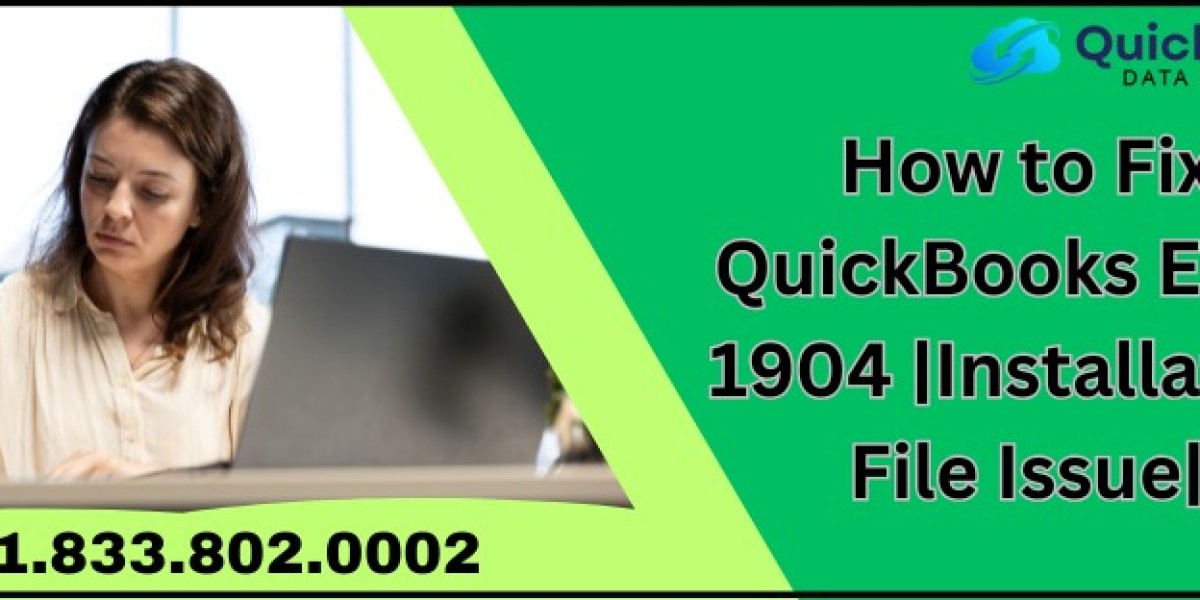 How to Fix QuickBooks Error 1904 |Installation File Issue|