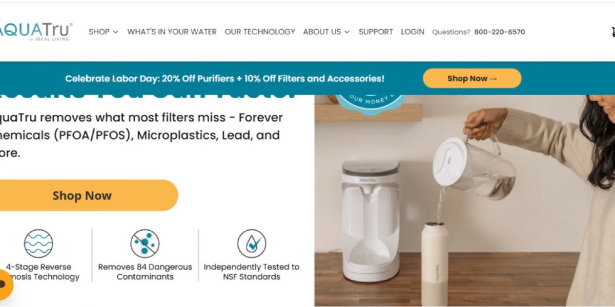 AquaTru 2025 Sale: NSF Certified Purifiers Now 20% Off