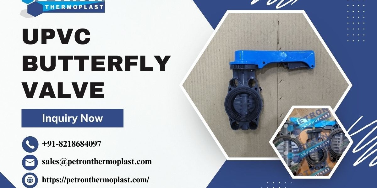 International Standard UPVC Butterfly Valves for Industrial Projects