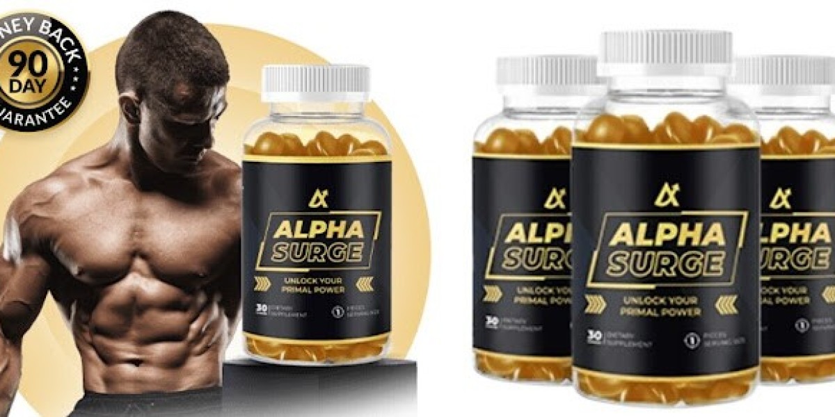 Alpha Surge: Natural Support for Strength, Stamina, and Peak Male Vitality