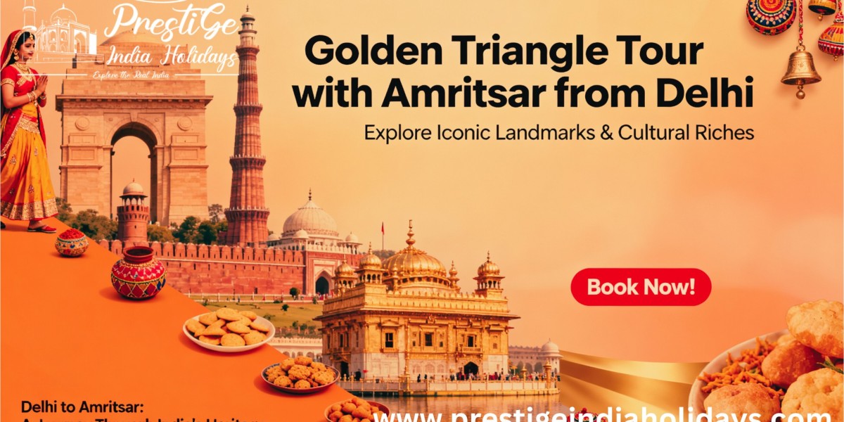 Golden Triangle Tour with Amritsar From Delhi – A Journey Through India’s Cultural and Spiritual Heritage